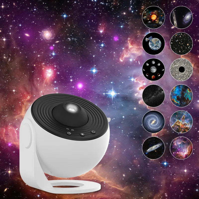 Kisskriss Galaxy Projektör™ 2024 Version - 360° Rotating Starry Lamp