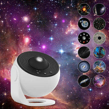 Kisskriss Galaxy Projektör™ 2024 Version - 360° Rotating Starry Lamp