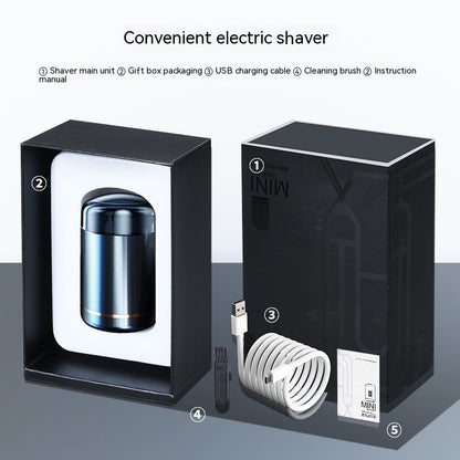 Kisskriss Mini Travel Portable Washable Shaver