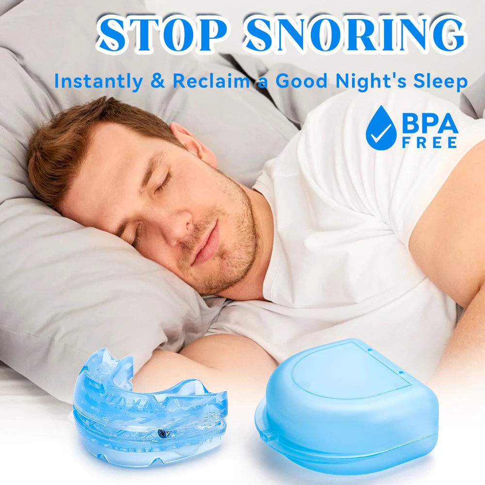 Adjustable Anti-Snoring Mouth Guard | Stop Snoring & Relieve Bruxism