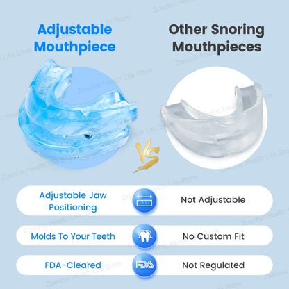 Adjustable Anti-Snoring Mouth Guard | Stop Snoring & Relieve Bruxism