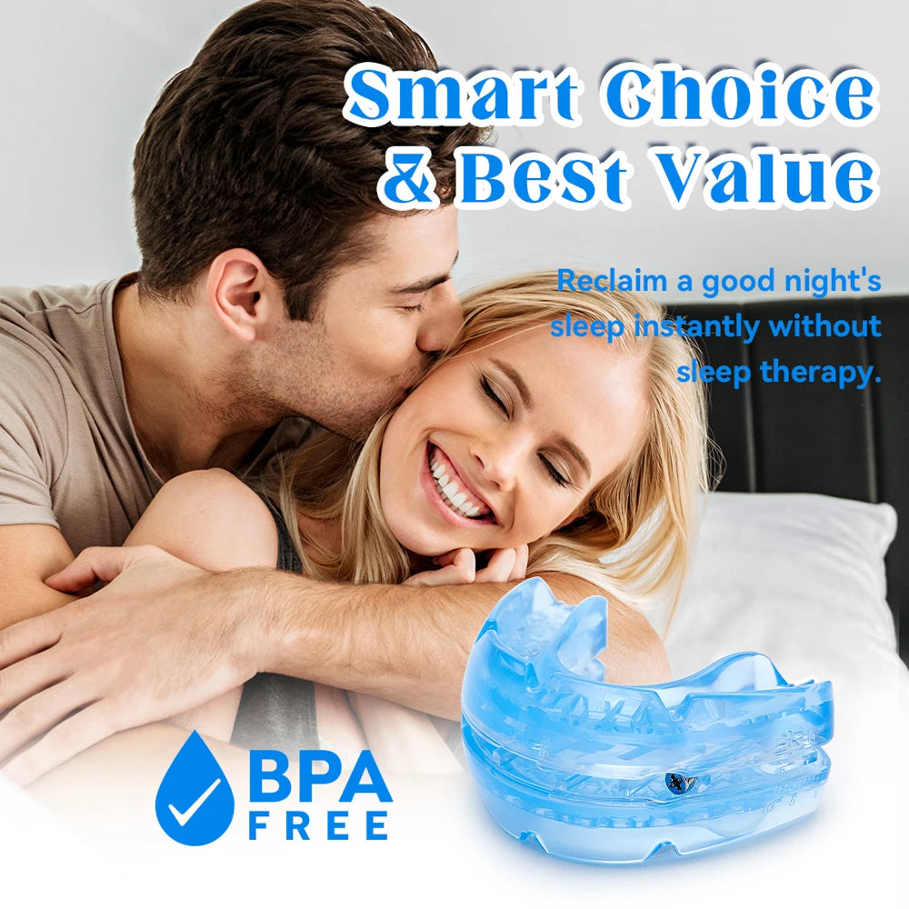 Adjustable Anti-Snoring Mouth Guard | Stop Snoring & Relieve Bruxism