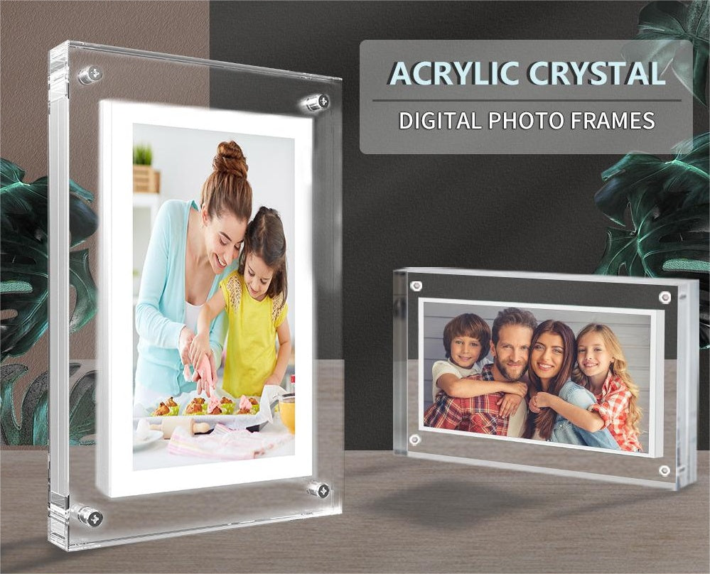 Kisskriss Acrylic Digital Frame – Photo & Video